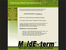 Tablet Screenshot of diamondmoldsolutions.com
